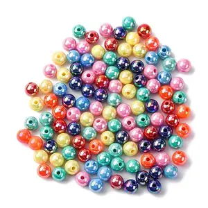 200Pcs Opaque Acrylic Beads