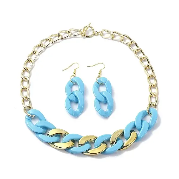 Acrylic Chains Jewelry Set