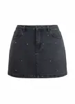 studioselect Sukňa 'Romina'  čierny denim