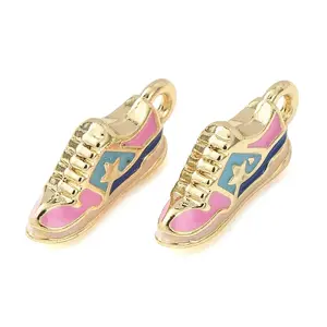 Alloy Enamel Pendants