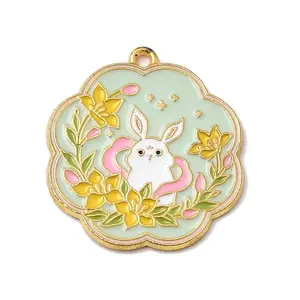 Alloy Enamel Pendants
