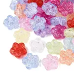 Transparent Crackle Acrylic Beads
