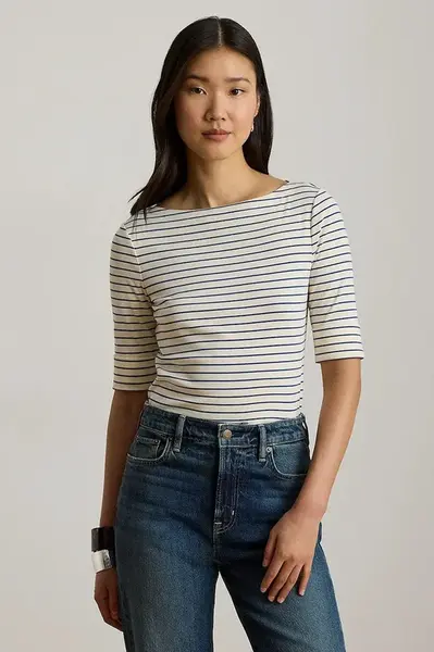 Lauren Ralph Lauren tričko dámské s bavlnou