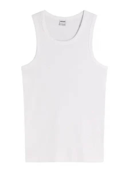 Bershka Tričko  biela