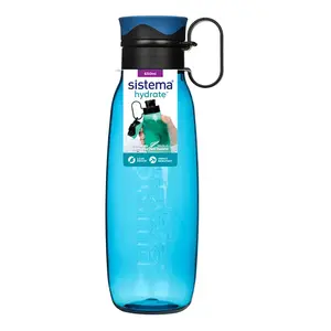 SISTEMA Hydrate Tritan láhev Traverse modrá 650 ml