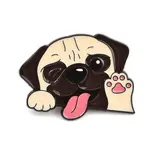 Pug Enamel Pins