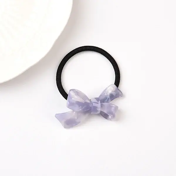 Bowknot Cellulose Acetate(Resin) Hair Ties