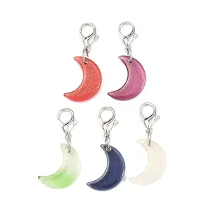 Glass Moon Pendant Decorations