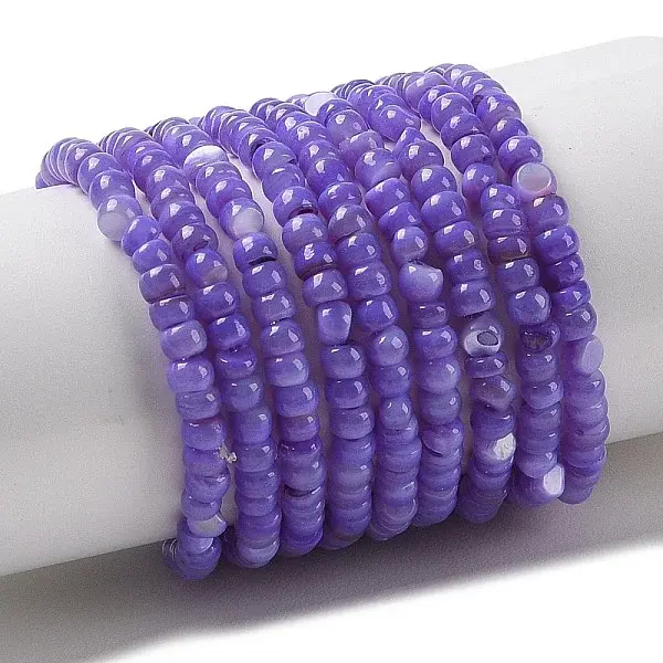 Natural Freshwater Shell Beads Strands