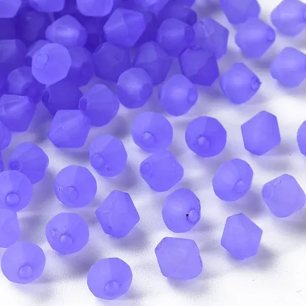 Frosted Acrylic Beads