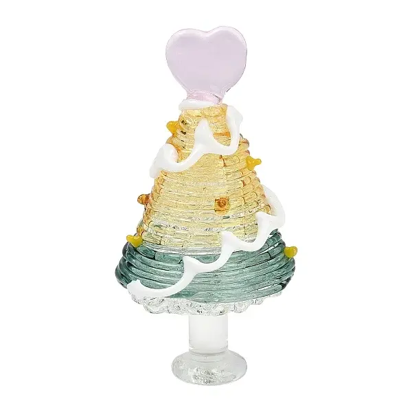 Handmade Lampwork Christmas Tree Ornaments