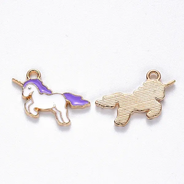 Alloy Enamel Pendants
