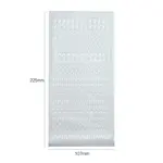 Letter PVC Adhesive Waterproof Stickers Self-Adhesive Stickers
