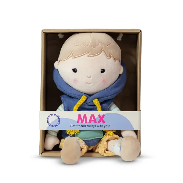 Petite&Mars Panenka plyšová Max 35 cm 0m+