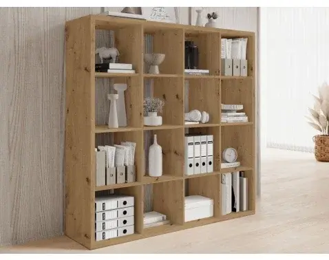 Regál Style 4x4, dub artisan