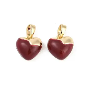 Brass Enamel Charms