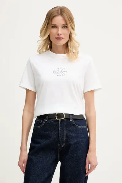 Calvin Klein Jeans tričko dámske bavlnené