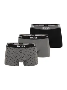 BOSS Boxerky 'Power'  sivá / čierna / biela