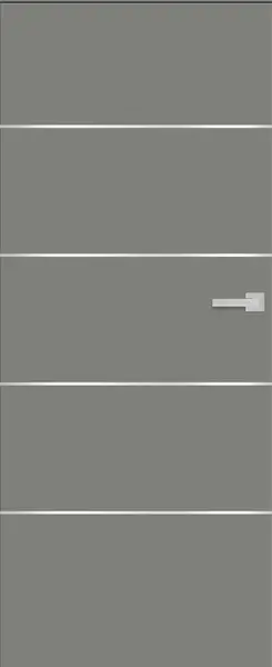 Bezobložkové dveře Intersie Lux 107 Nerez