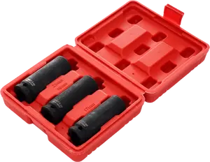 KRAFT&DELE Sada rázových hlavic 1/2", 78 mm, 3 ks KD11750