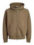 Jack & Jones Junior Tepláková bunda  sépiová