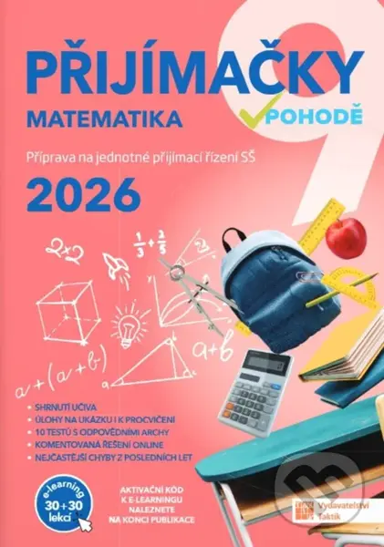 Přijímačky 9 Matematika + E-learning 2026 - Robert Weinlich, Blanka Matasová
