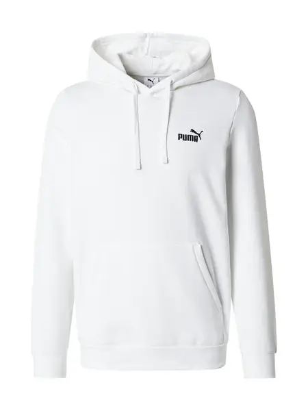 PUMA Športová mikina 'ESS No. 1'  čierna / biela