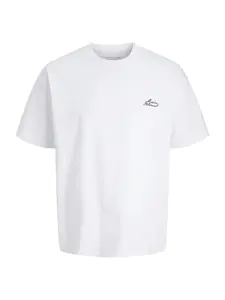 Jack & Jones Junior Tričko 'JCODUST'  čierna / biela