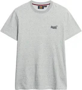 Superdry & Co Tričko 'Essential'  sivá melírovaná