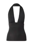 WEEKDAY Top 'Aline'  čierna