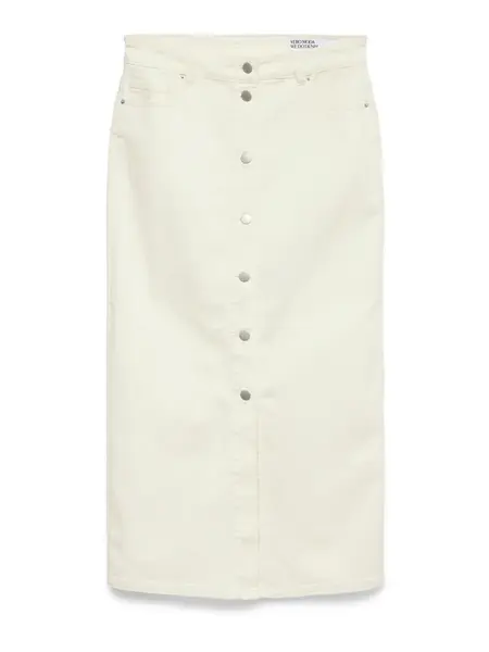 VERO MODA Sukňa 'VMWild'  biely denim