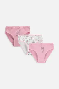 Coccodrillo kalhotky dětské bavlněné s elastanem 3-pack