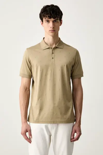 Karl Lagerfeld  polo pánské bavlněné