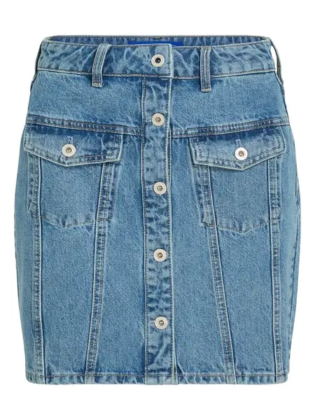 KARL LAGERFELD JEANS Sukňa  modrá denim