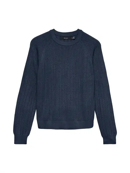 VERO MODA Sveter 'VMNewlex'  námornícka modrá
