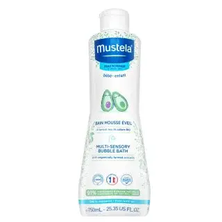 Mustela Bébé pena do kúpeľa Multi-Sensory Bubble Bath 750 ml