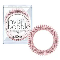 Tenká spirálová gumička do vlasů Invisibobble Slim Bella Rosa Galaxy - růžová, 3 ks (IB-SL-PC10007-2)