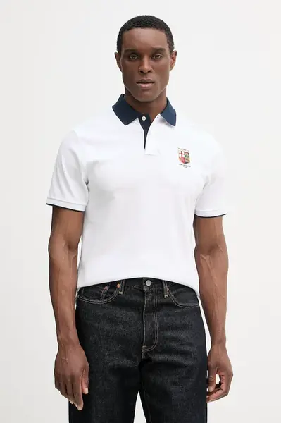 Hackett London Bavlněné polo tričko Hackett London