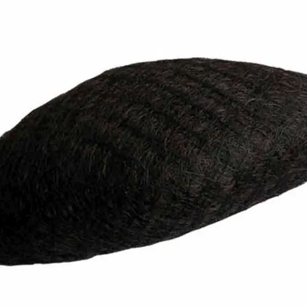 Výplň do účesu/temenní vycpávka Duko 5142 16 cm - hnědá (5142-brown) + dárek zdarma
