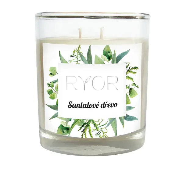 RYOR Svíčka Santalové dřevo 210 g