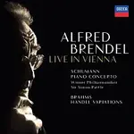 Alfred Brendel, Wiener Philharmoniker, Sir Simon Rattle – Schumann: Piano Concerto / Brahms: Variations & Fugue on a Theme by Handel [Live In Vienna] 