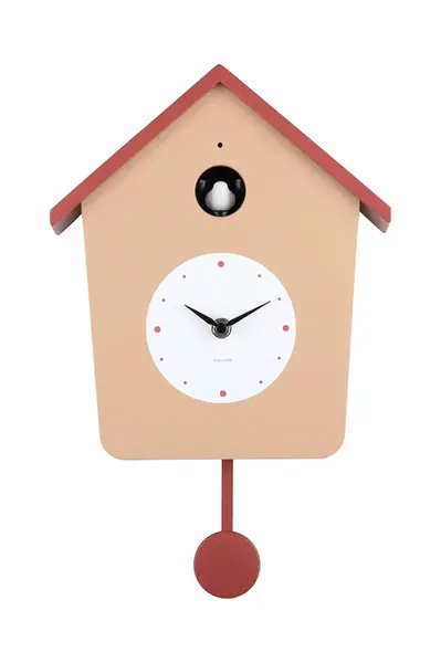 Karlsson Nástěnné hodiny Karlsson Cuckoo Light 26,5 cm