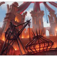 Magic hrací podložka Ravnica Remastered - Cult of Rakdos Blood Crypt