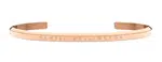 Daniel Wellington Módny pevný bronzový náramok Classic DW0040000 L: 18,5 cm