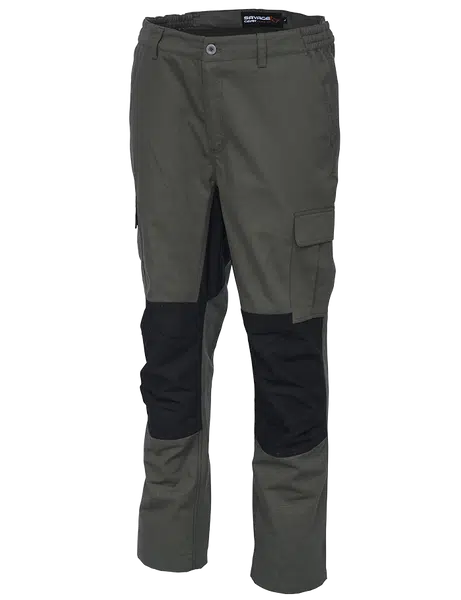 Savage gear nohavice fighter trousers olive night - s