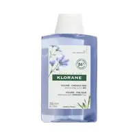 Klorane Šampón pre objem jemných vlasov Bio Len (Volume Shampoo) 200 ml