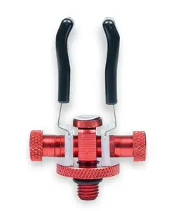 Garda klip na prút nastavitelný - červený