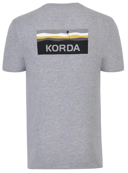 Korda tričko lakebed tee grey - xxl