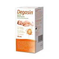 Degasin Simetikon 66,6 mg/ml, emulze při nadýmání a plynatosti 50 ml