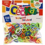 Teddies Céčka farebná 150 ks plast v sáčku